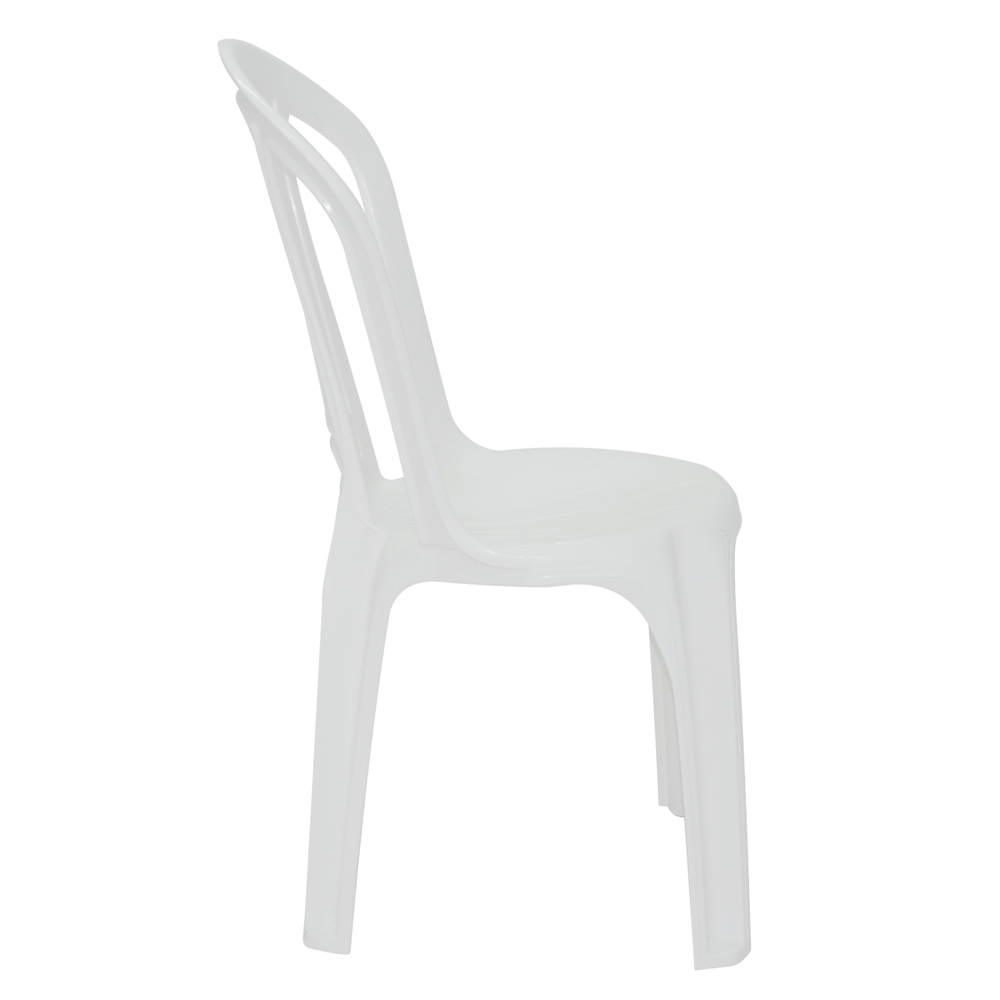 Cadeira com Braço Stylus de Plástico Preta New Plastic 1632 - freitasvarejo