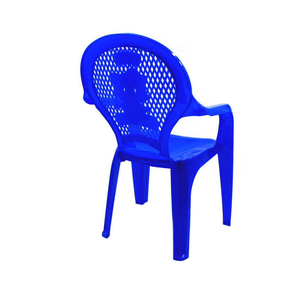 Cadeira Tramontina Infantil Catty em Polipropileno Estampado - Azul -  92264070