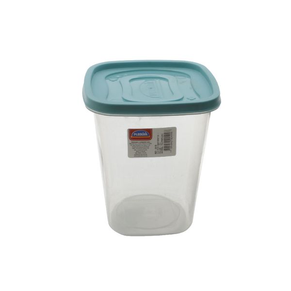 Pote plástico quadrado 1,7 litros Plasútil