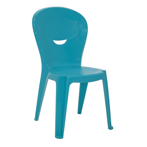 Cadeira infantil vice em polipropileno azul Tramontina