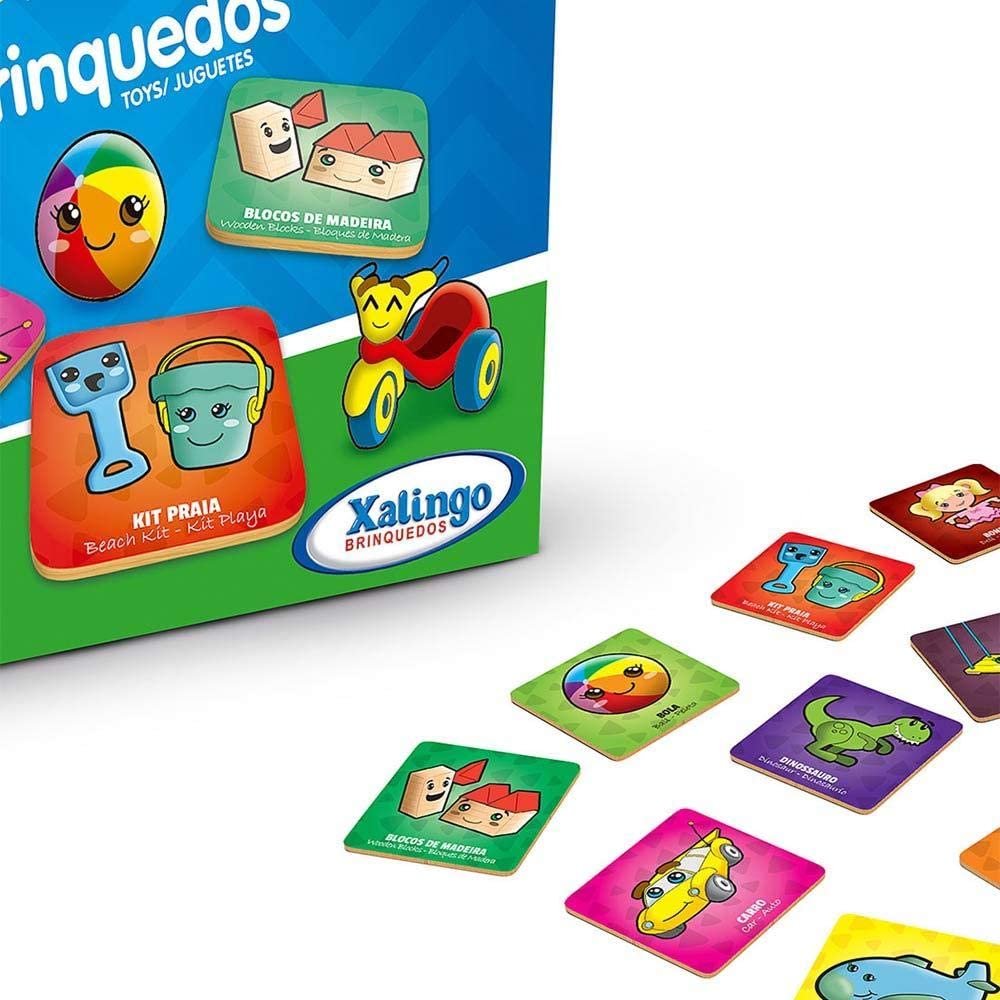 Jogos de tabuleiro 18 jogos – xalingo – Maior Loja de Brinquedos da Região