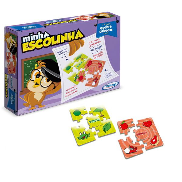 Dominó divisão silábica minha escolinha Xalingo