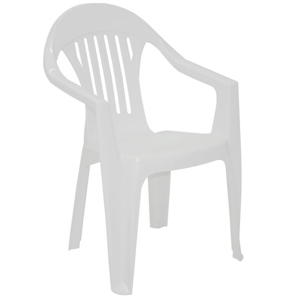 Cadeira Imbé branca Tramontina