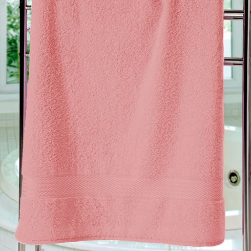 Toalha de banho Jacquard Confort rosé 70x140cm Dohler Casa Freitas - Casa  Freitas