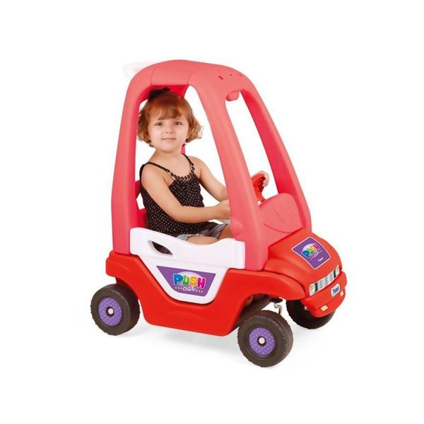 Carrinho infantil push car vermelho Homeplay