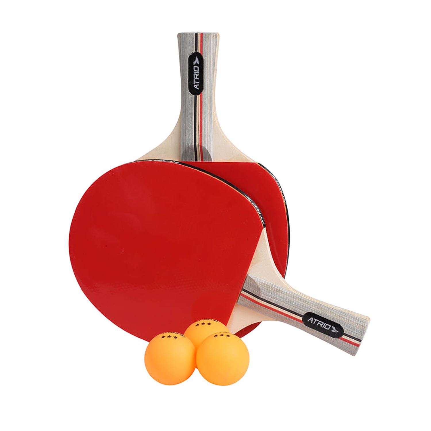 Kit Ping Pong Raquetes E Bolas Atrio ES389 Casa Freitas