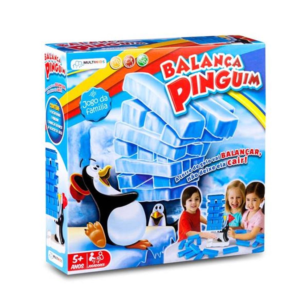 Jogo Balanca Pinguim Multikids - BR1289 - Casa Freitas