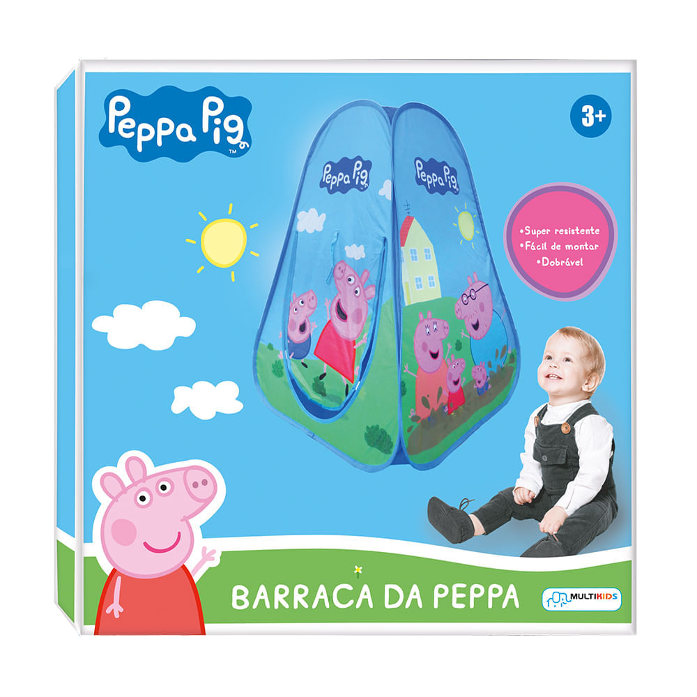 Peppa Pig Casa Com Jardim