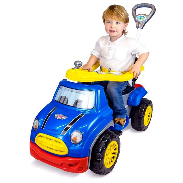Carro sportcar pedal azul Maral