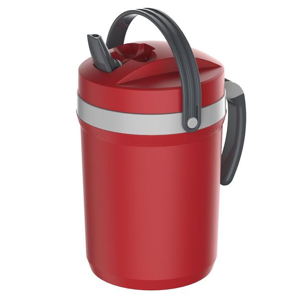 Jarra Térmica Fliptop 2,5L Vermelha Termolar