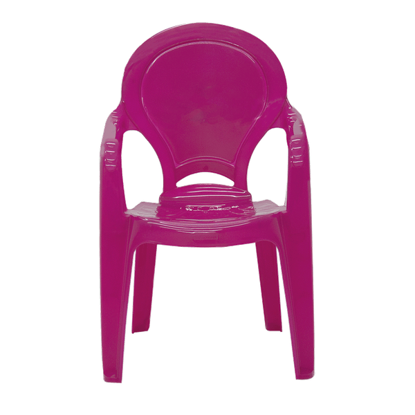 Cadeira infantil tique taque rosa Tramontina