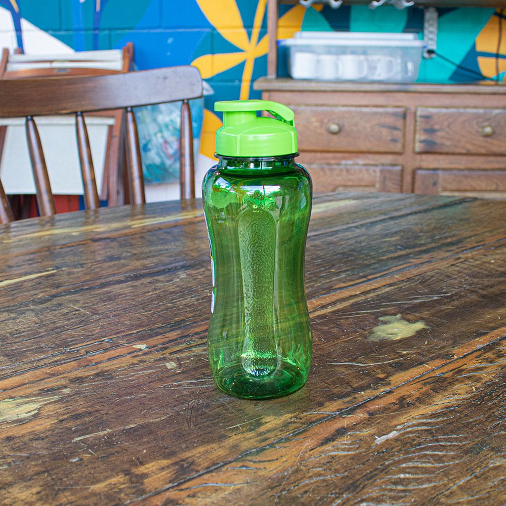 Squeeze horizonte 800ml plástico verde Máxima Plast - Casa Freitas