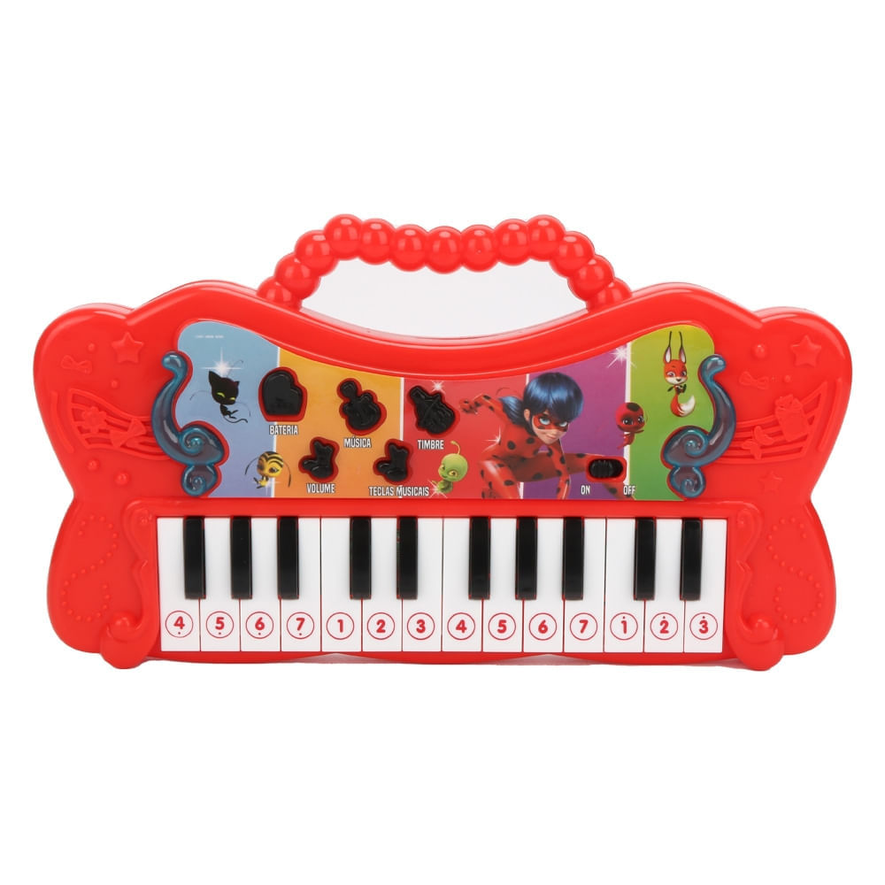 Teclado Musical Animais Infantil Com Luz E Som Educativo - Carrefour