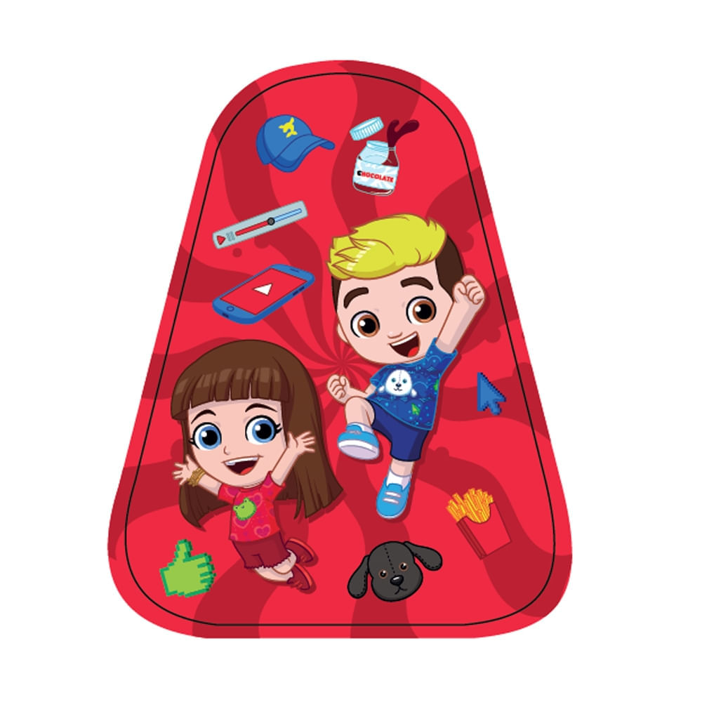 Chute ao Gol Luccas Neto Bola de Vinil Multikids - BR1819 - Casa Freitas