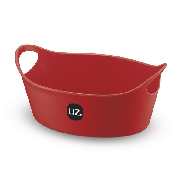 Cesto plus M plástico vermelho UZ