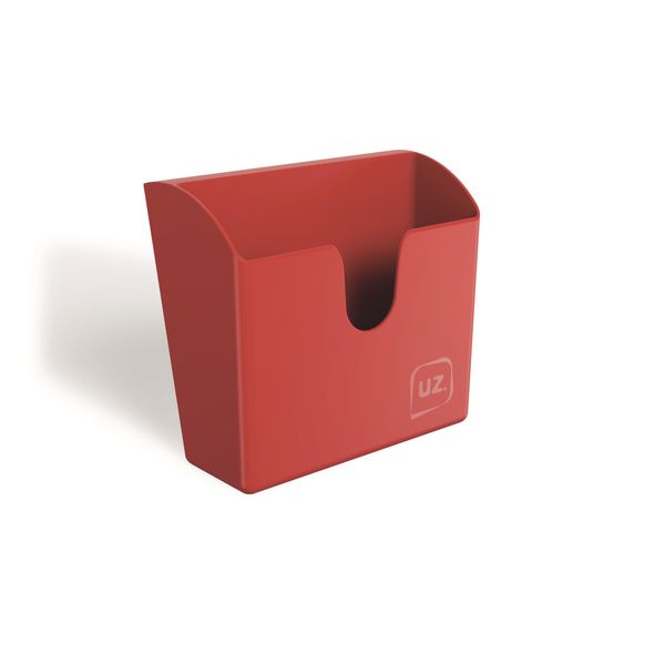 Porta guardanapos slim plástico vermelho UZ