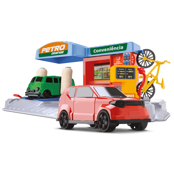 Posto petro orange jeep 0605 Orange Toys