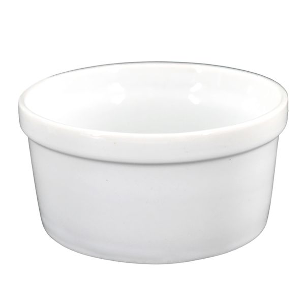 Ramekim grande branco 210ml g11-210 porcelana Terramada