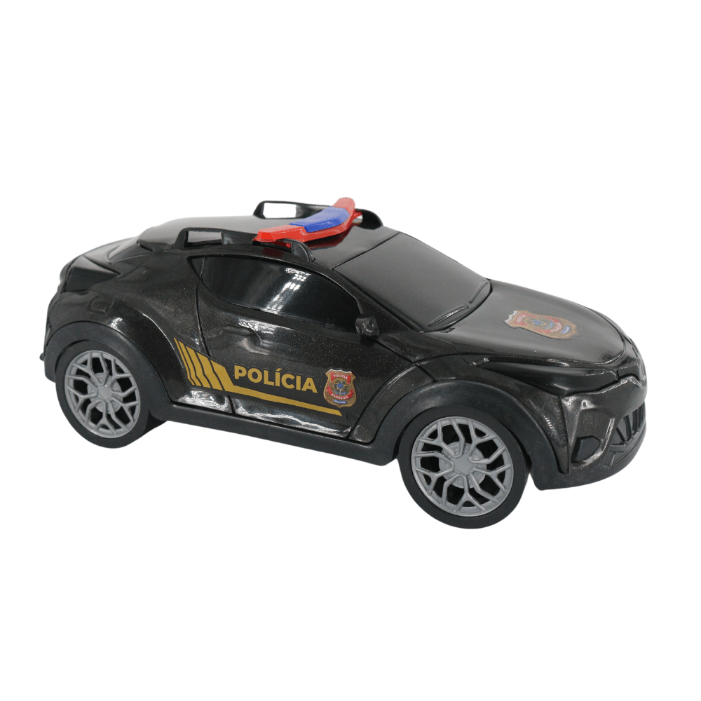 Caminhão de brinquedo Truck Polícia Preto Bs Toys