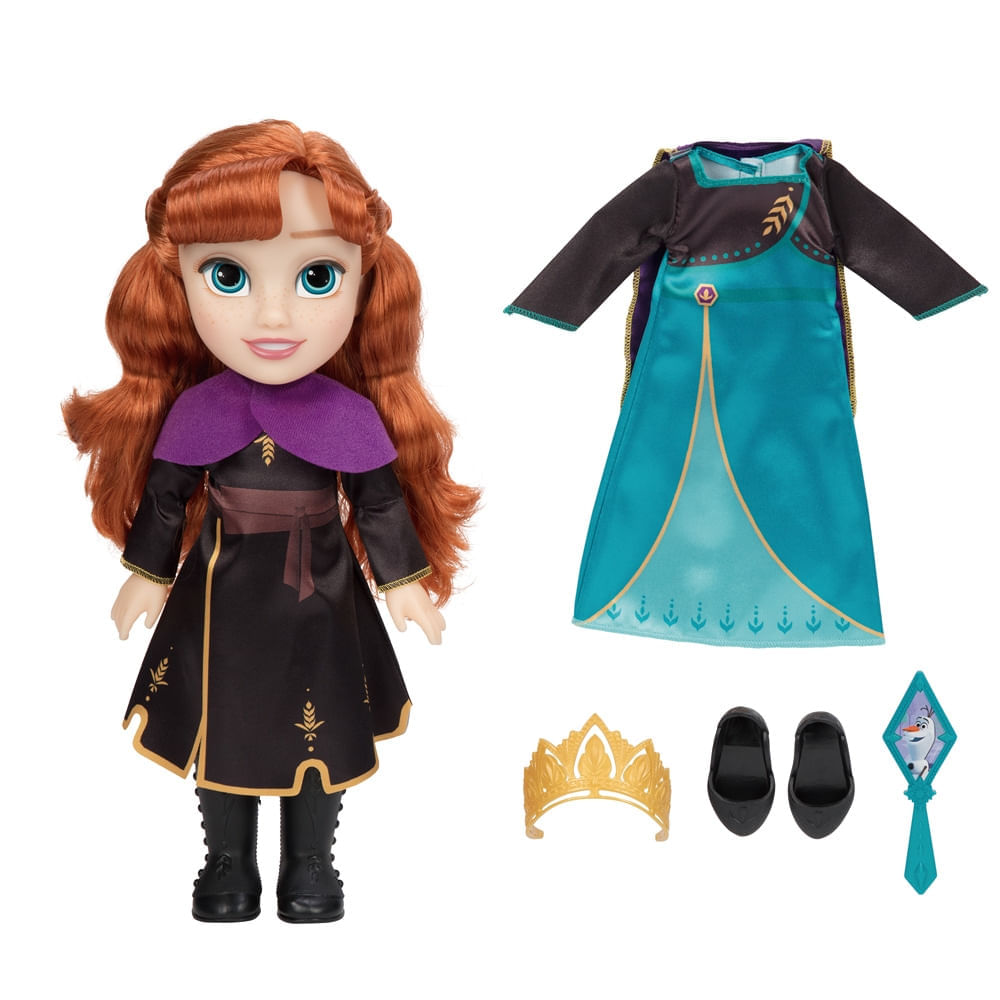 Frozen - Anna - Boneca Frozen 2, DP FROZEN