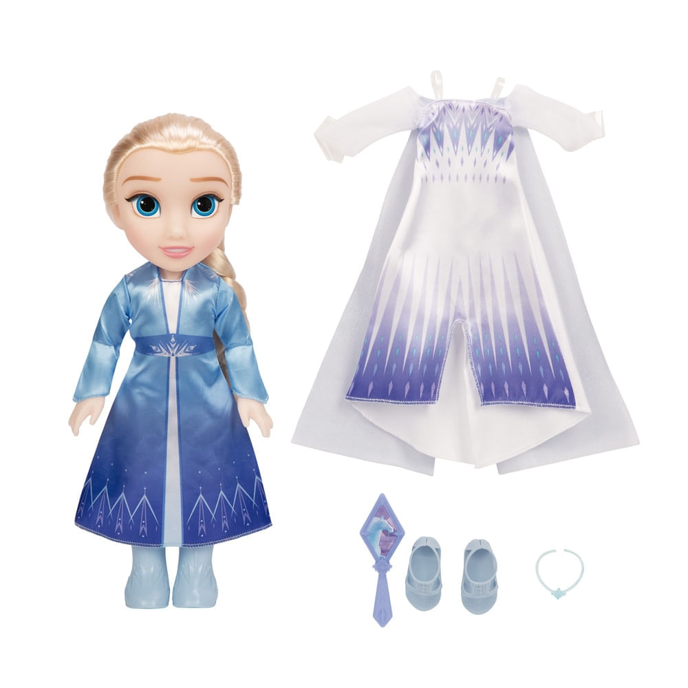 Boneca Frozen 2 Disney Elsa Troca De Roupa 2 Vestido - Alfabay - Cubo  Mágico - Quebra Cabeças - A loja de Profissionais e Colecionadores!