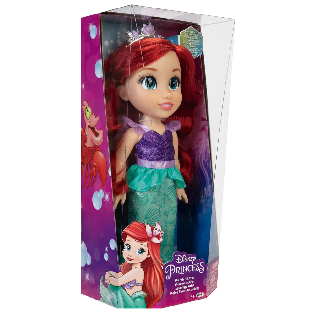 Boneca Princesas Disney Articulada Ariel Multikids - BR1916 - ZOOM