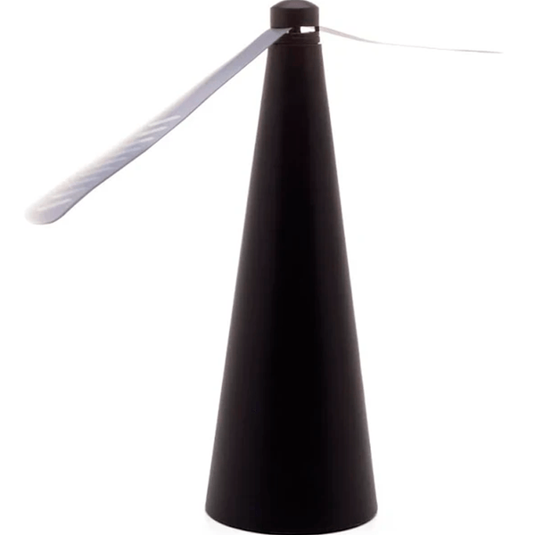 Ventilador de mesa repelente plástico preto Lyor