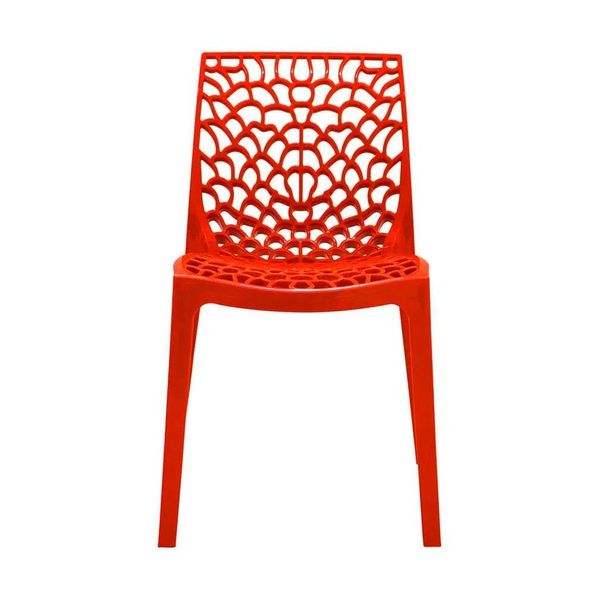 Cadeira Coral Gruvyer Vermelha DCasa