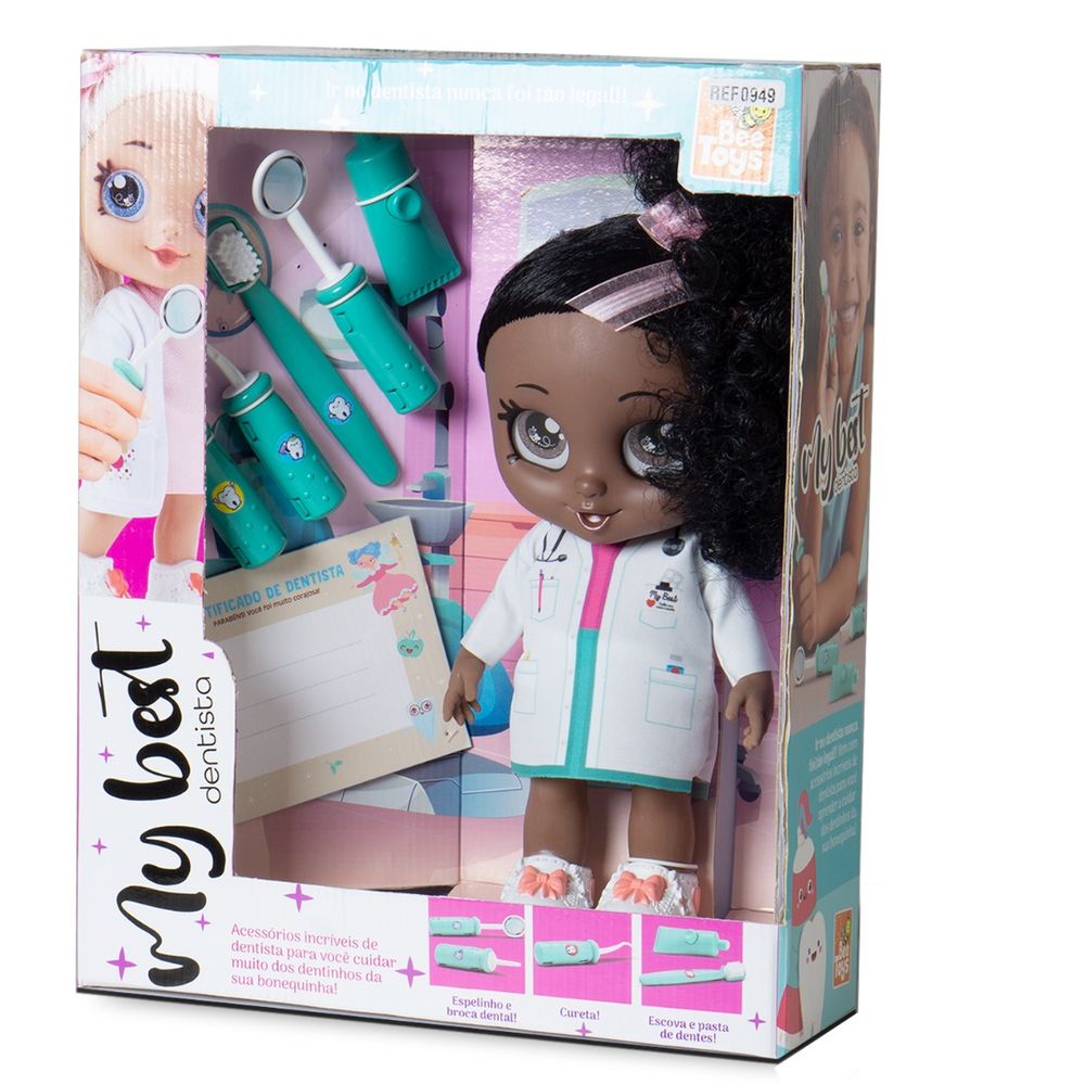 My best dentista negra 0949 Bee Toys Casa Freitas - Casa Freitas
