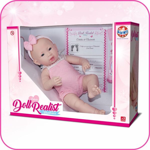 Boneca doll realist babies 1181 Sid-Nyl