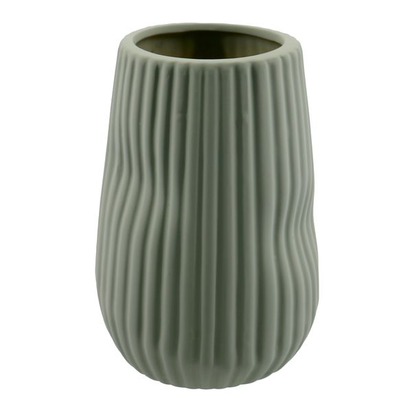 Vaso cerâmica verde bt02043 DCasa