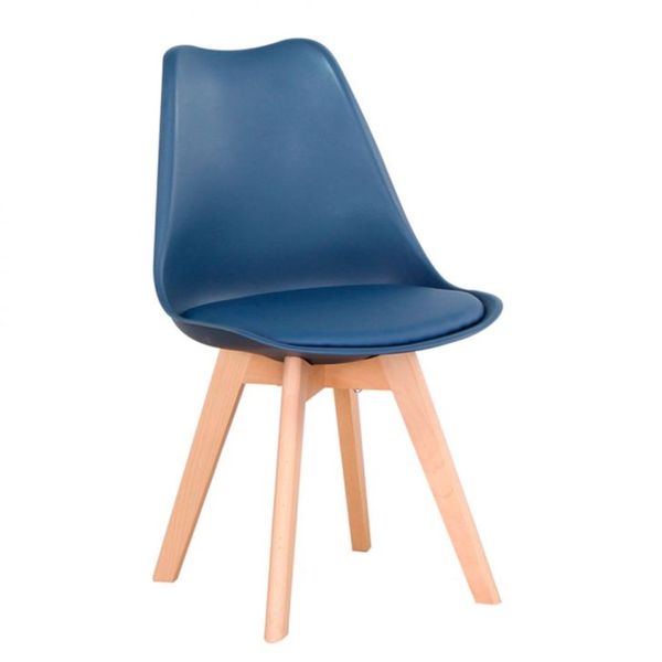 Cadeira Leda azul 53x49x81cm 90056 DCasa