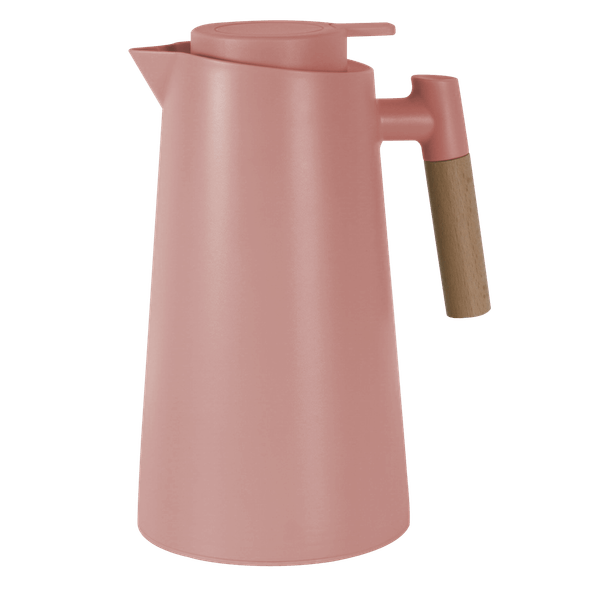 Garrafa térmica style 1L plástico rosa DCasa