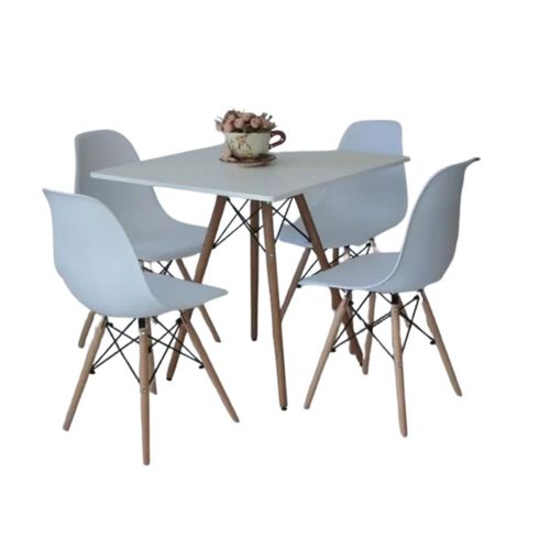 1046929800001-Conjunto-Mesa-Madeira-Quadrada-com-4-Cadeiras-Estilo-Eiffel-Branca-DCasa-1