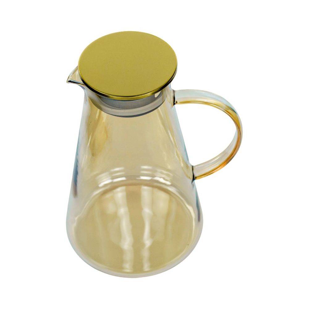 Jarra de Vidro com Tampa Metal 1,8L DCasa Casa Freitas - Casa Freitas